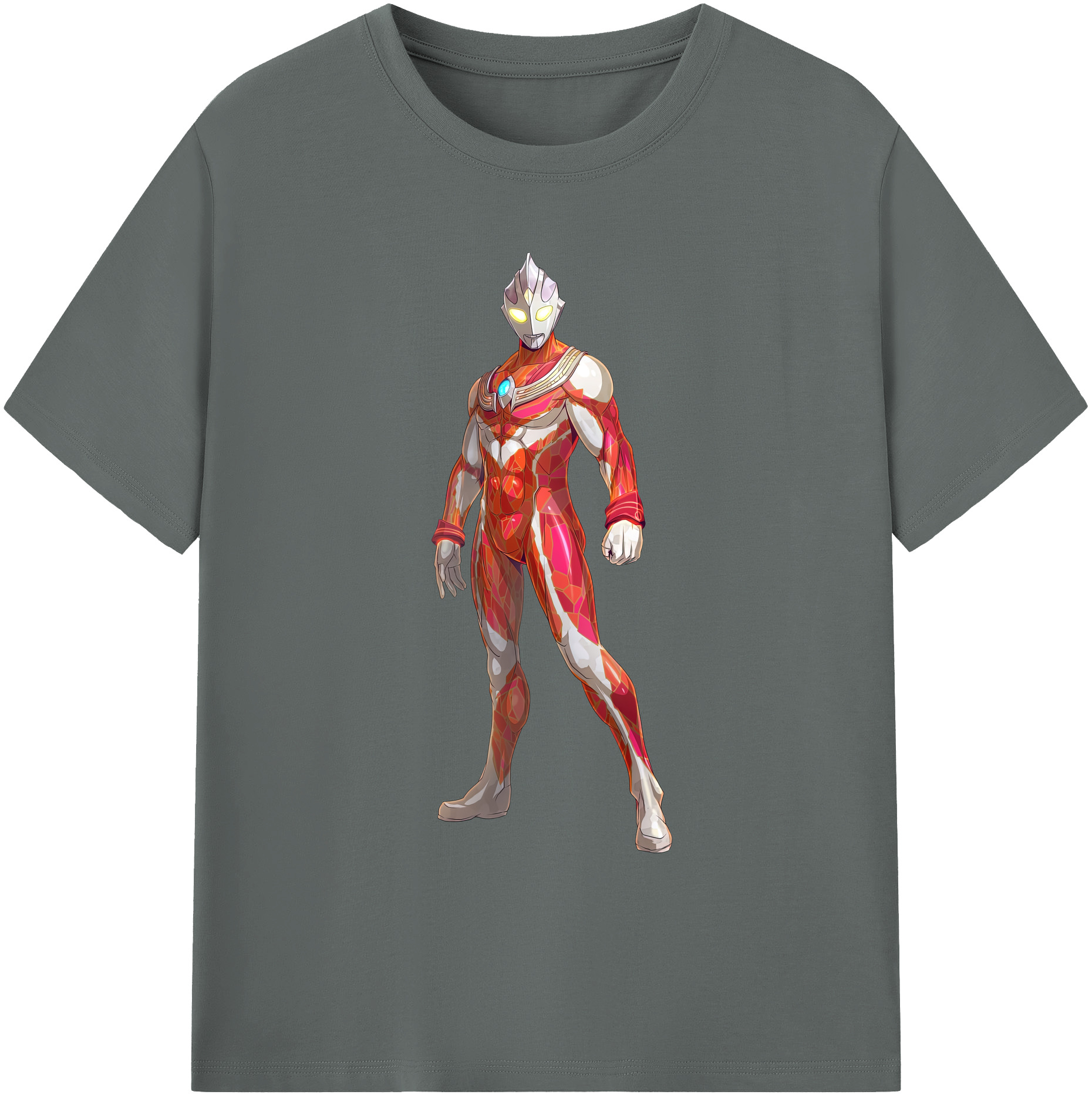 （画像用） ウルトラマン Ultraman 綿100％ メンズ半袖Tシャツ｜肌触りやわらか＆通気性